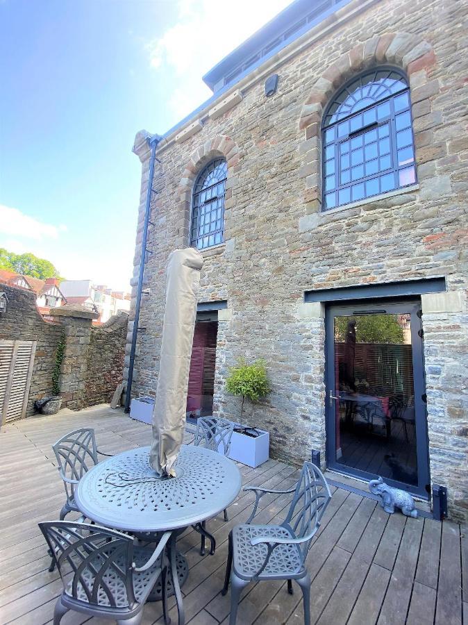 Sublime Waterfront Retreat With Private Terrace Apartment Bristol Exterior photo